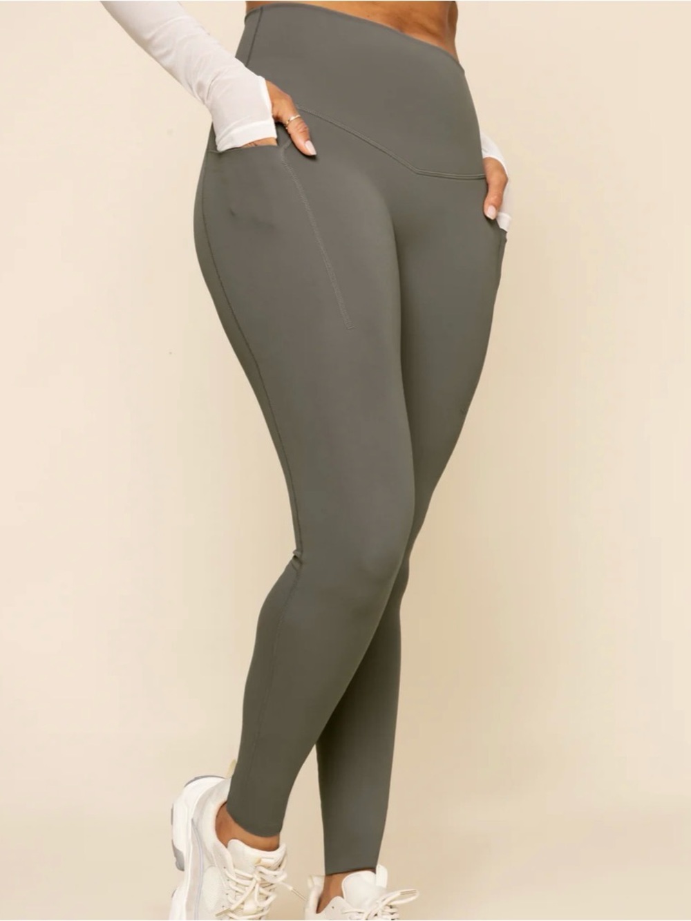POPFLEX Supersculpt™ Legging with Pockets - English Ivy